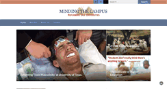 Desktop Screenshot of mindingthecampus.org