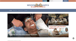 Desktop Screenshot of mindingthecampus.com
